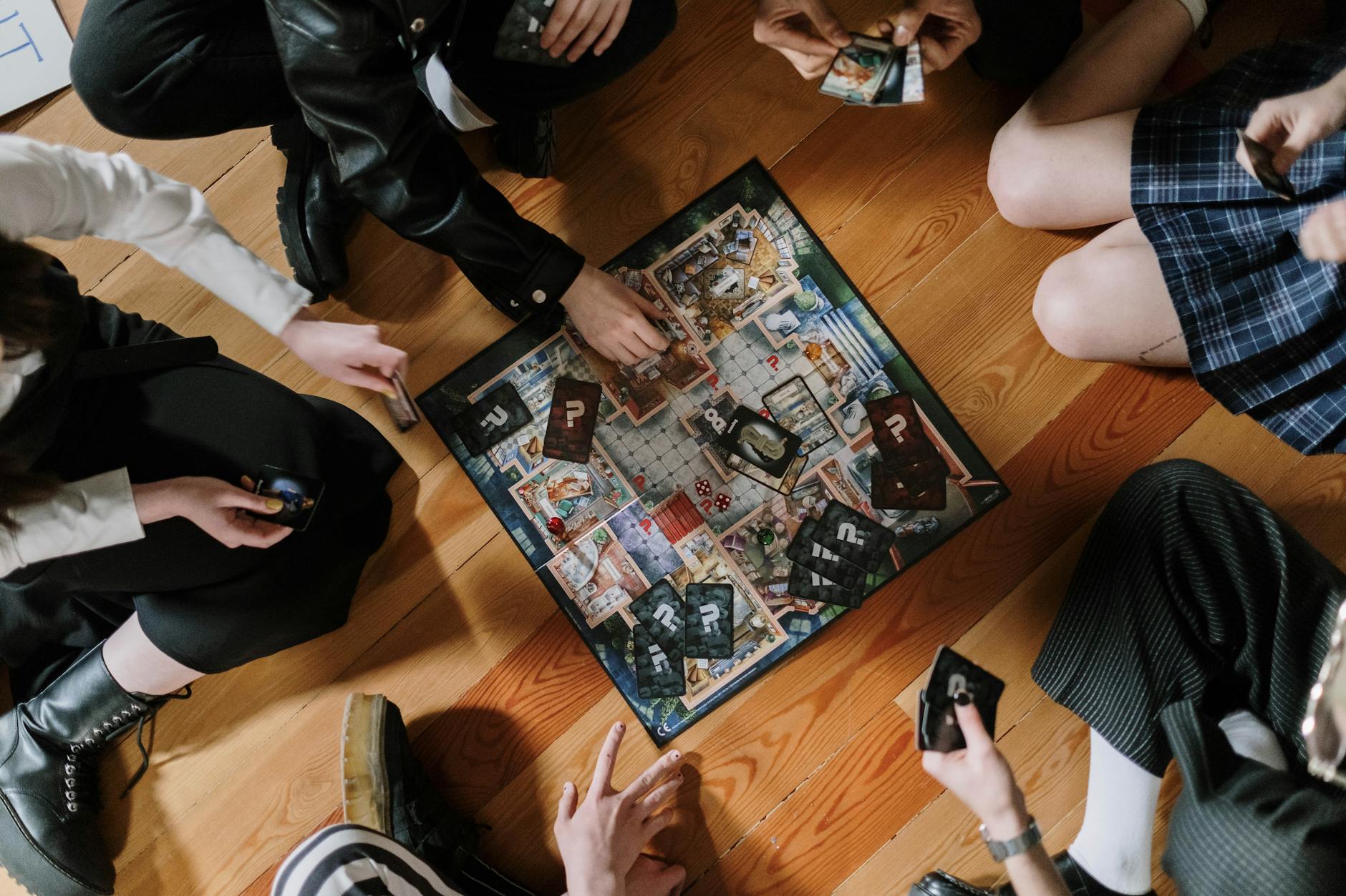 Cooperative board game session